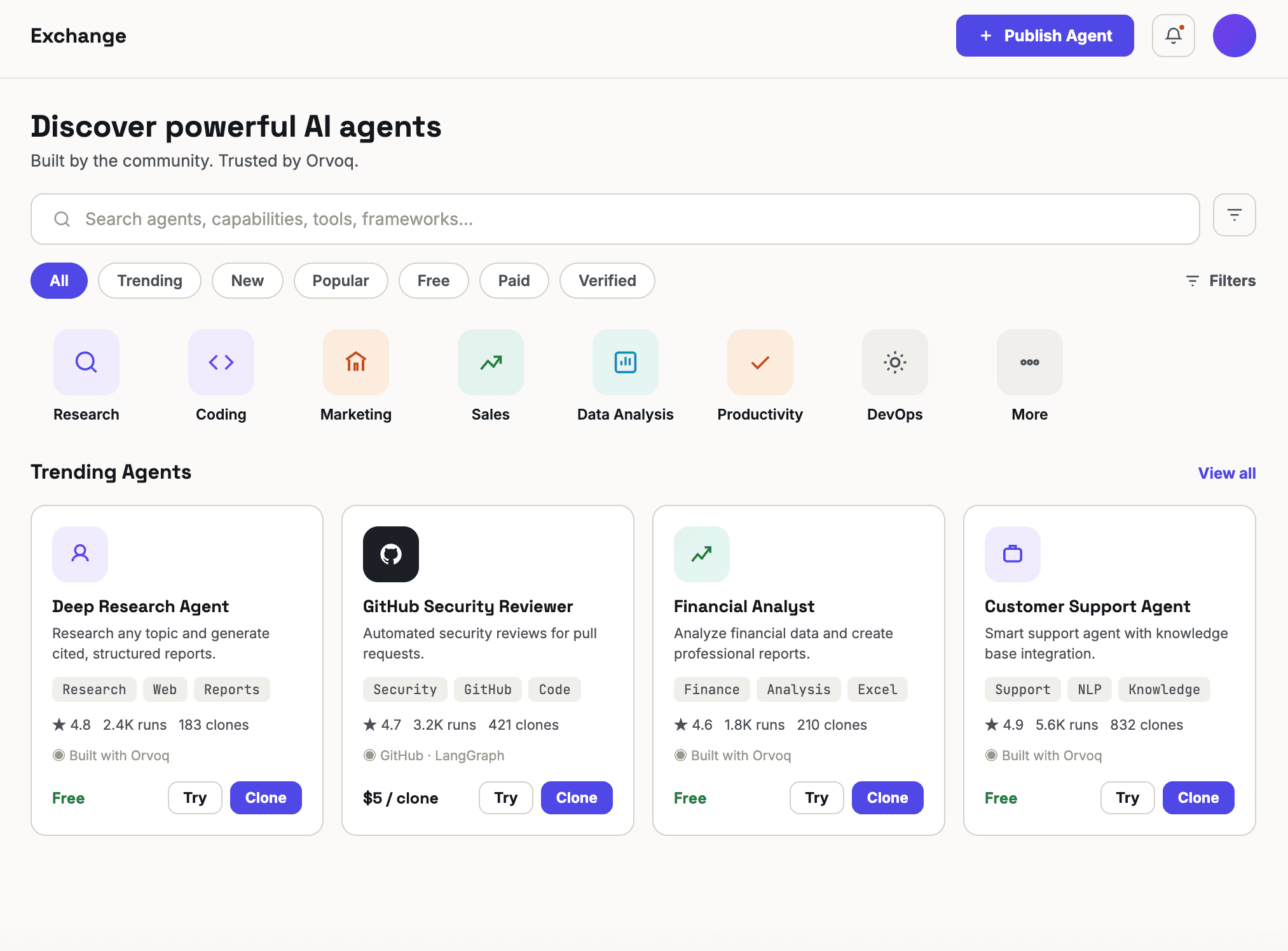 Agent Exchange: build once, let your best agents pay you back