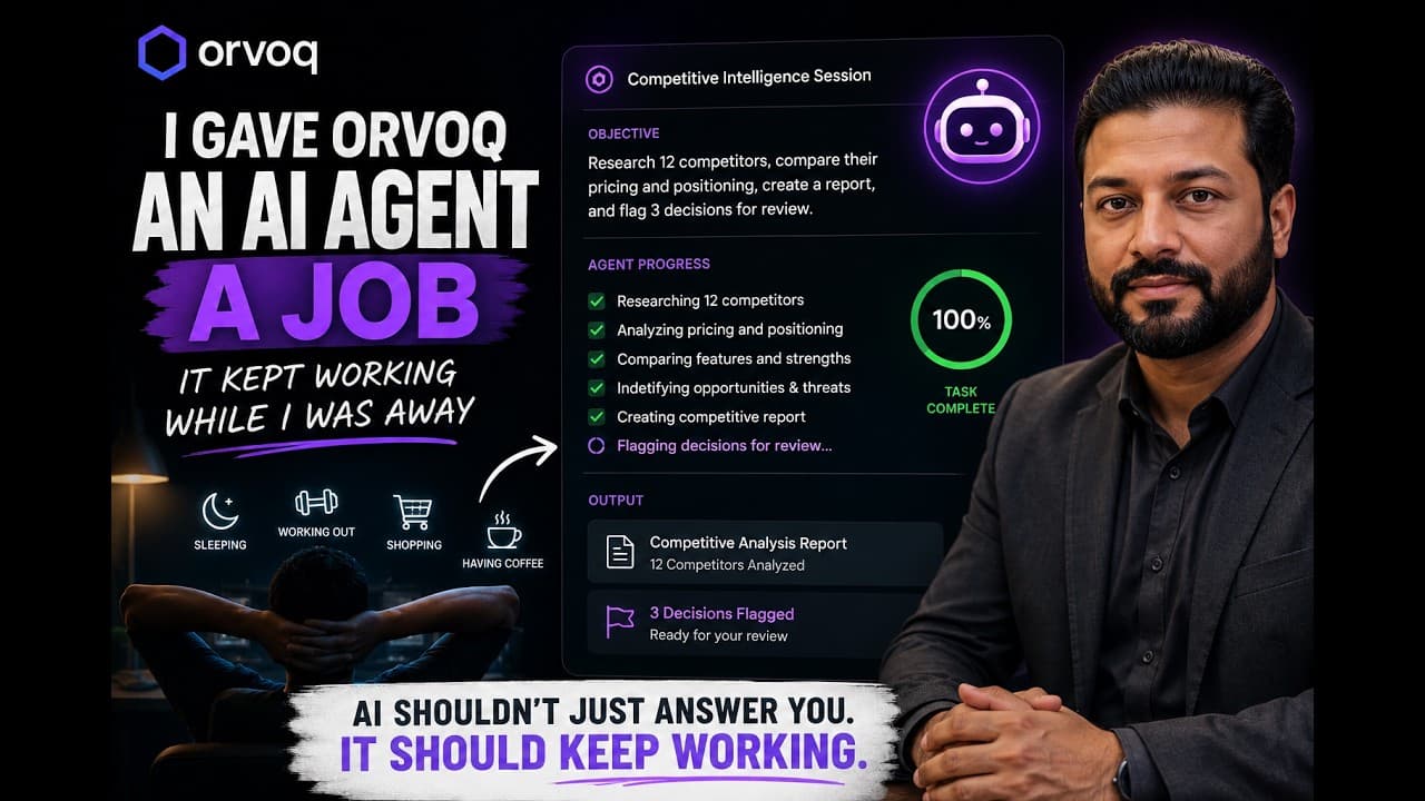 Orvoq Gets Work Done